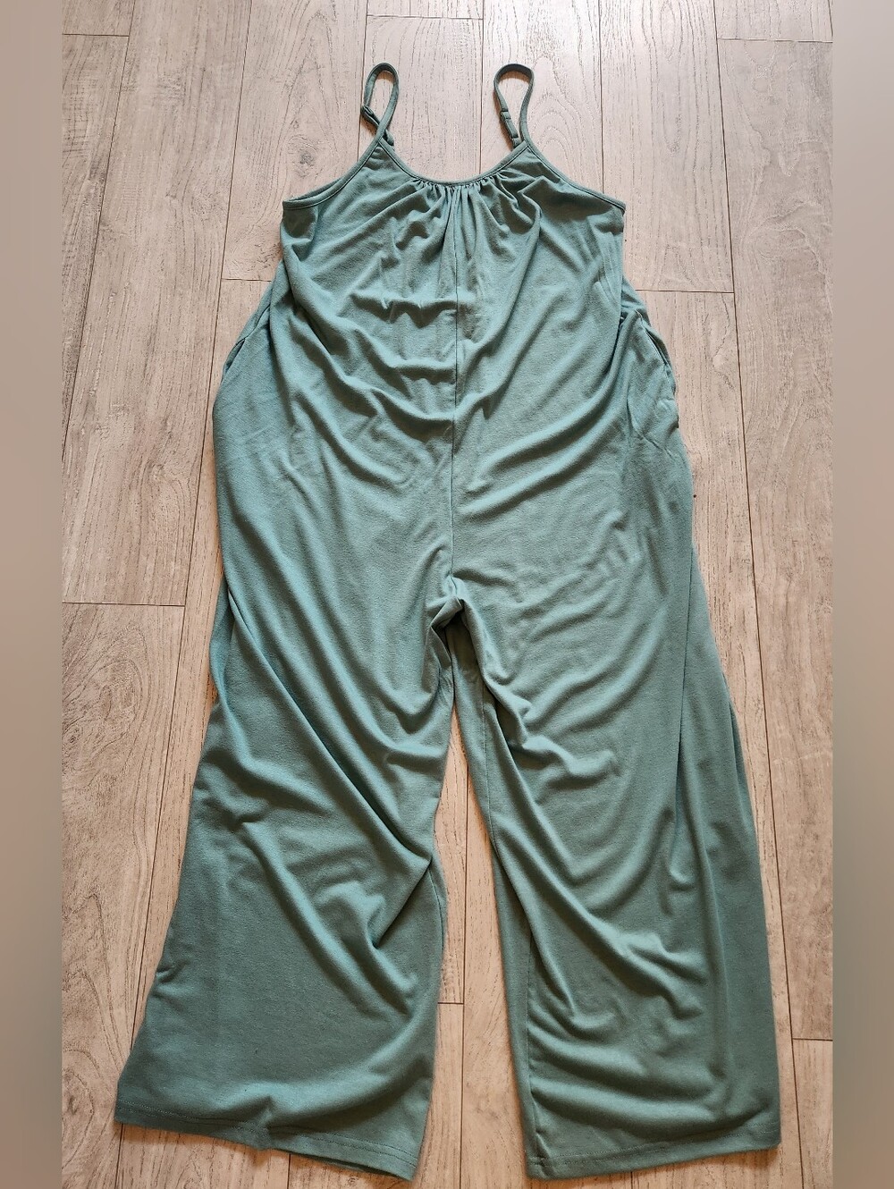 Women's Sage Green Wide Leg Jumper Sz L